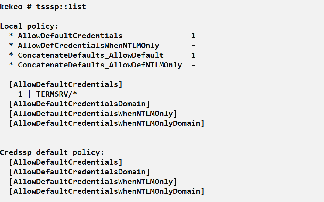 WDigest Registry Setting