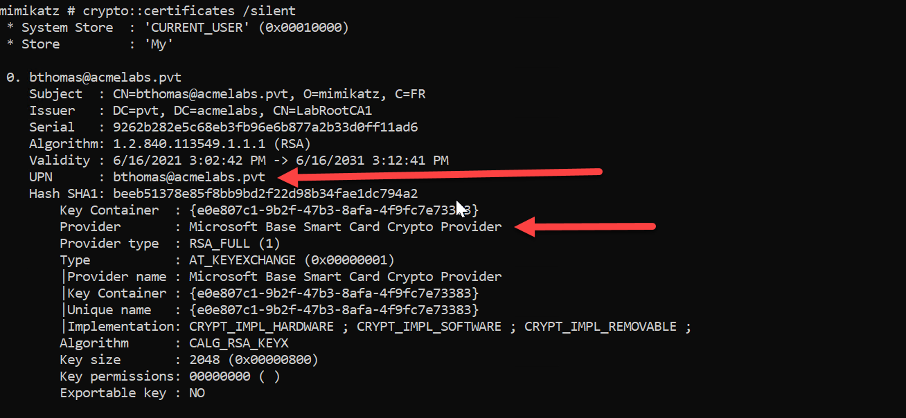 Certificate Enumeration